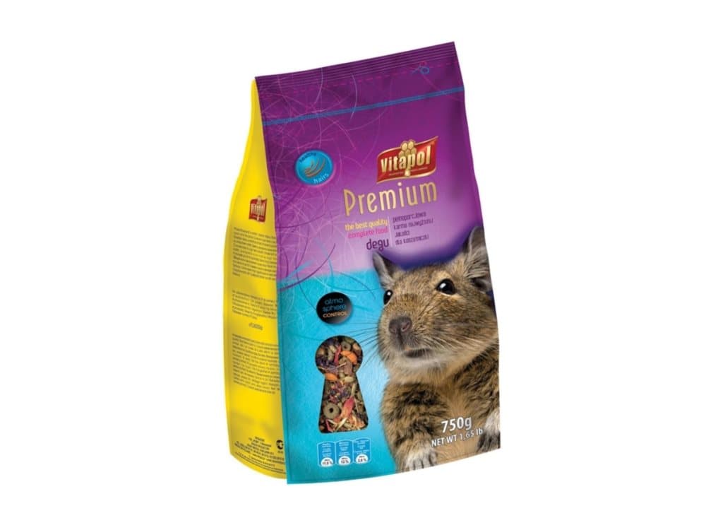 Vitapol zvp-0172, Snack, 750 g, Degu, vitamin A, vitamin B1, vitamin C, vitamin E, vitamin K1, vete, ju0119czmieu0144, u015brute och spannmålsprepara
