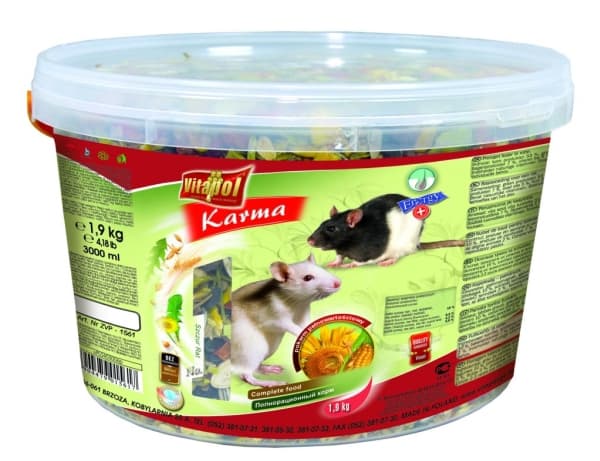 Vitapol zvp-1561, Heinä, 1,9 kg, Rotta, A-vitamiini, C-vitamiini, E-vitamiini