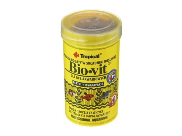 Tropical Bio-Vit växtfoder för fiskar 100 ml/25 g