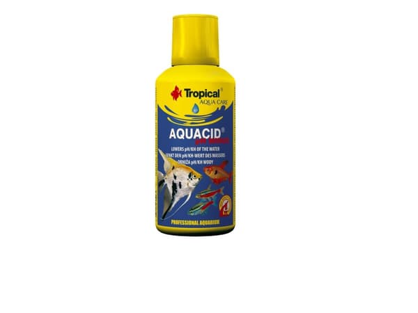 Tropical Aquacid PH Minus, 500 ml, Applying the preparation directly into the tank, it is recommended to monitor pH levels with a...