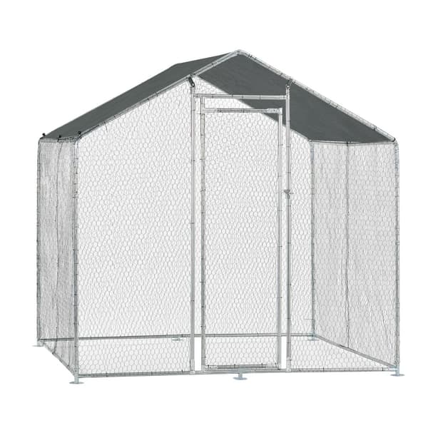 Hönsbur 2x2x2m galvaniserat stål [pro.tec]