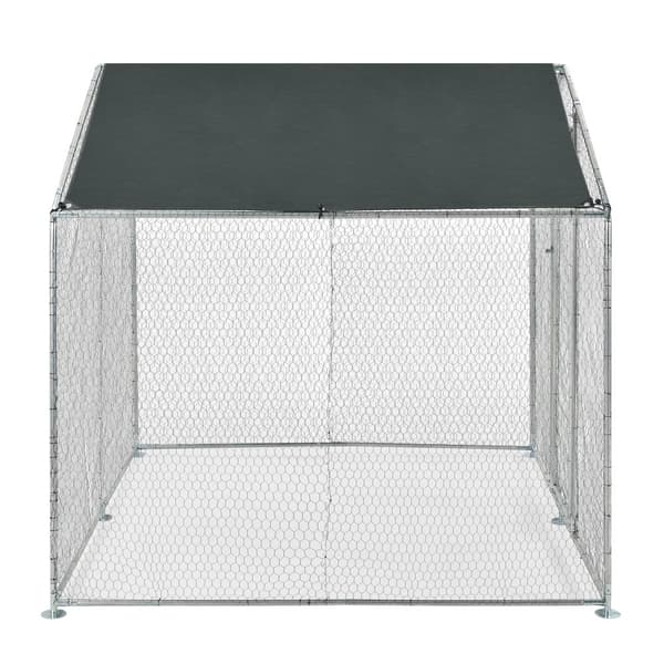 Hönsbur 2x2x2m galvaniserat stål [pro.tec]