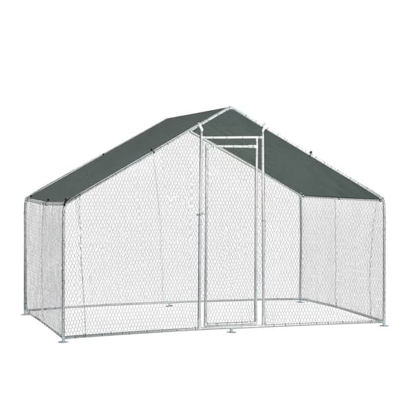 Hönsbur 3x2x2m galvaniserat stål [pro.tec]