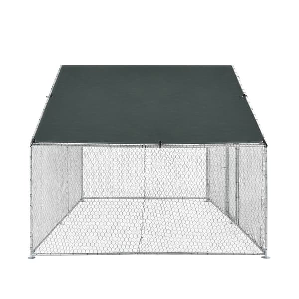 Hönsbur 3x2x2m galvaniserat stål [pro.tec]