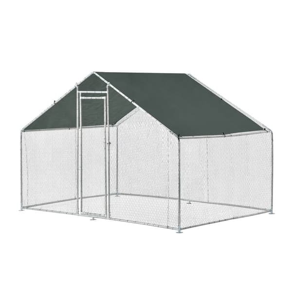 Hönsbur 3x2x2m galvaniserat stål [pro.tec]
