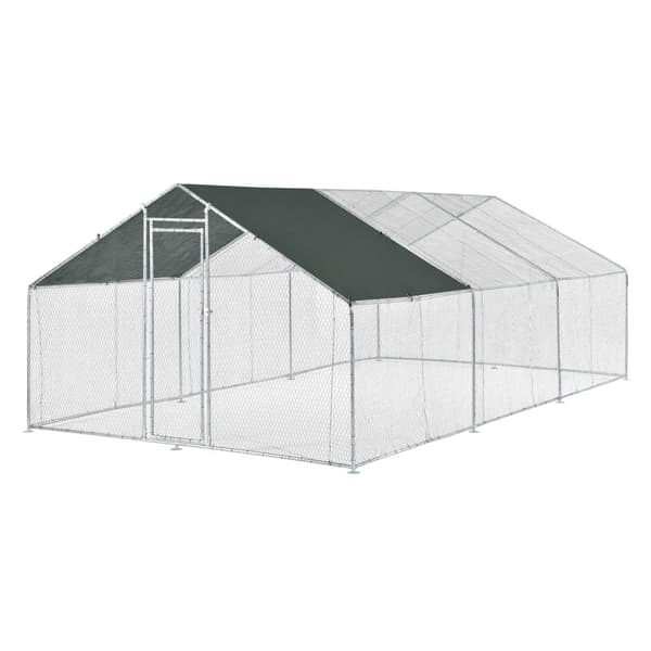 Hönsbur 3x6x2m galvaniserat stål [pro.tec]