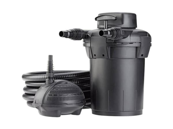 Pontec 57147 UVC-puhdistimella varustettu painesuodatin 2500 l/h