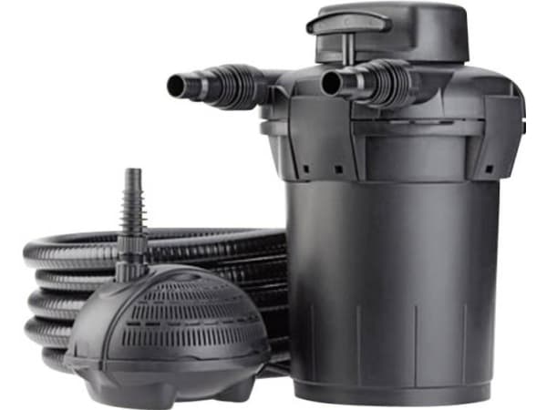 Pontec 57147 UVC-puhdistimella varustettu painesuodatin 2500 l/h