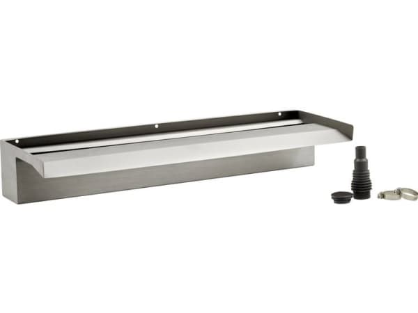 Oase 70772 Waterfall XL 60 Vandfald af rustfrit stål (L x B x H) 200 x 600 x 100 mm 1 stk