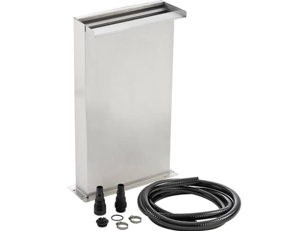 Oase 70774 Vattenfallsset i rostfritt stål (L x B x H) 145 x 305 x 600 mm 1 st