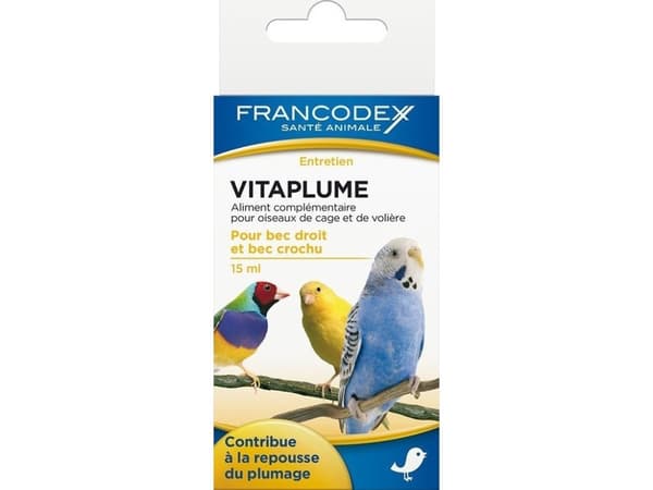 FRANCODEX Vitamins for healthy plumage of birds 15 ml