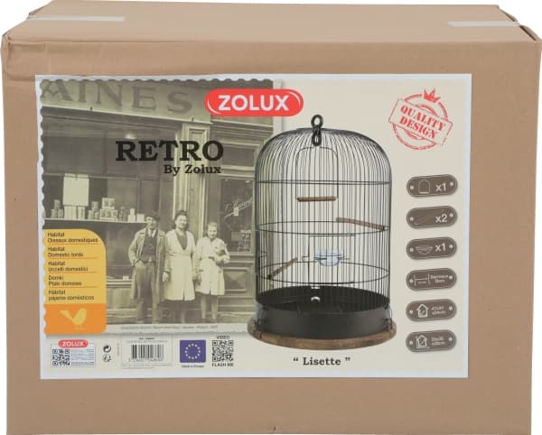 Lintuhäkki Zolux Retro Lisette