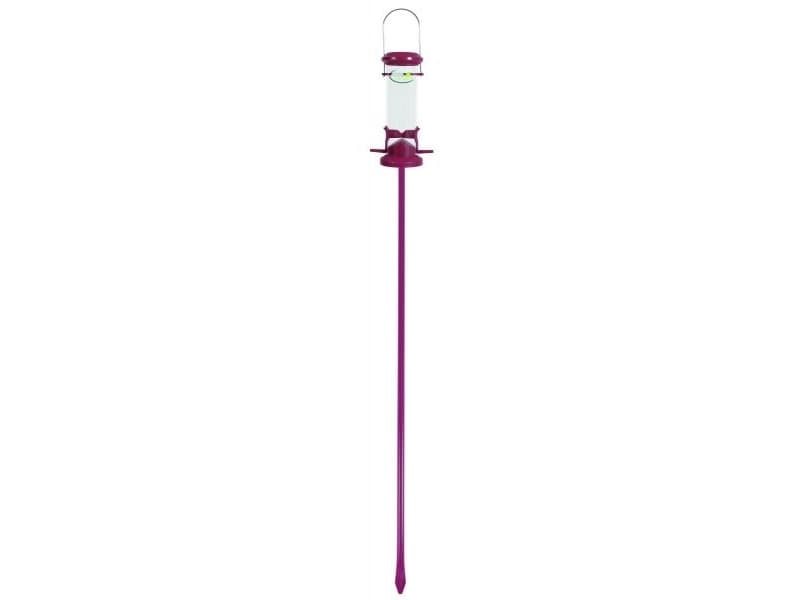 Zolux SILO feeder with 2 perches + leg, red color
