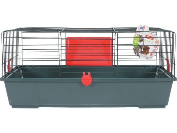 Zolux CLASSIC cage 80 cm, color: gray/red