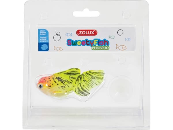 Zolux SweetyFish Phospho fish decorations. Butterfly