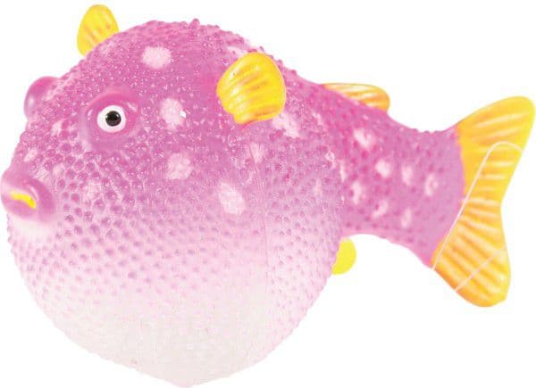 Zolux SweetyFish Phospho aquarium decoration Puffer fish various colors