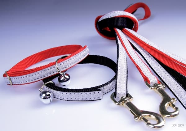 Zolux Glossy leash 1m, red