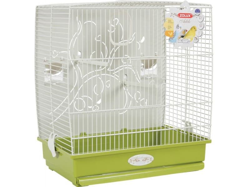 Zolux ZOLUX Cage ARABESQUE ADELE 44x31x40 cm color olive
