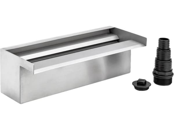 Oase 50704 Ruostumaton teräs vesiputous (P x L x K) 140 x 300 x 100 mm 1 kpl