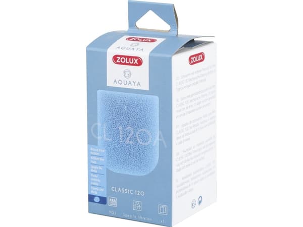 Zolux ZOLUX ZOLUX AQUAYA Blue Foam Classic 120 sieni lisäosa