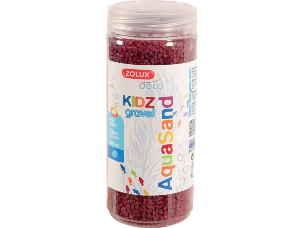 Zolux Litter Aquasand Kidz Gravel red 500ml