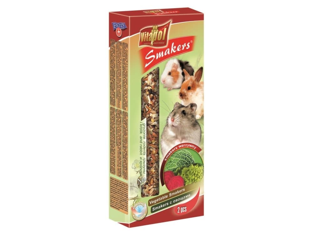 Vitapol zvp-1108, Snack, 90 g, Hamster, Mus, Kanin, Vitamin A, Vitamin B1, Vitamin B2, Vitamin C