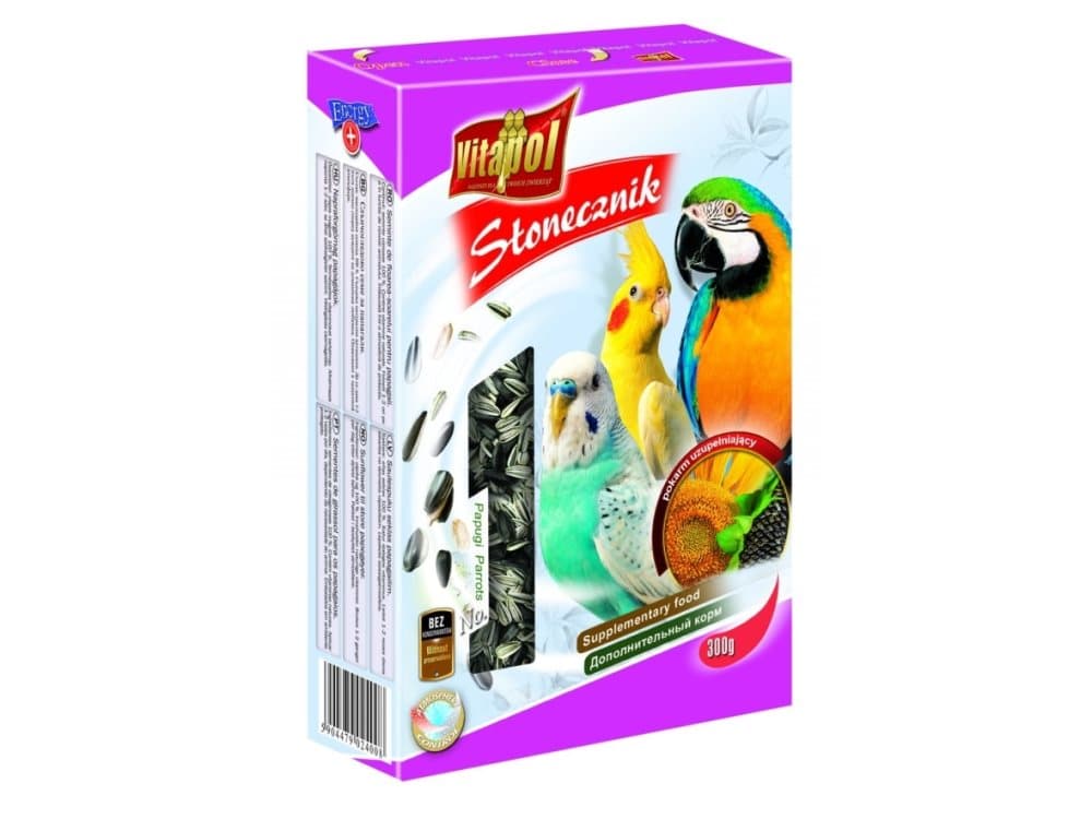 Vitapol zvp-2400, Frön, 300 g, Parrot, Vitamin A, Vitamin B, Vitamin E