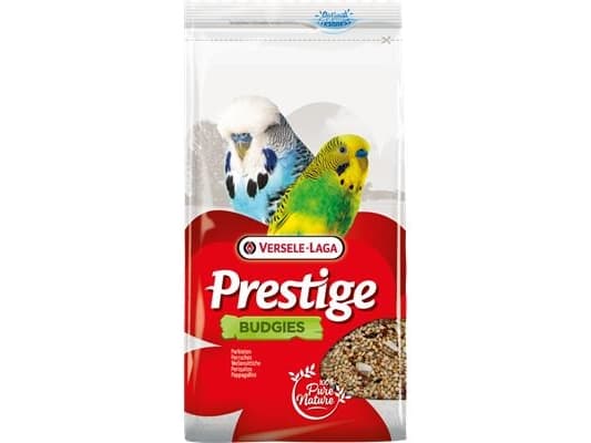 Versele-Laga Budgies 1kg, Frø, 1 kg, Papegøye, Yellow millet 30%, red millet 12%, shelled oats 10.5%, white millet 38%, canary seed 4%, linseed..., 1
