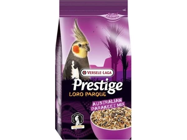 Versele-Laga Loro Parque Australian Parakeet Mix, Frø, 1 kg, Parakitt, Vitamin A, Vitamin B1, Vitamin B12, Vitamin B2, Vitamin B3, Vitamin B6, Vitami