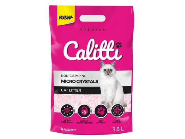 Calitti Micro Crystals - silikone strøelse 3,8 l