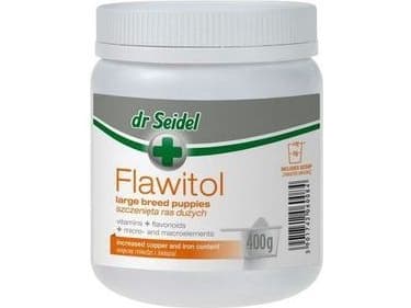 dr Seidel 5901742060084, Hund, Pulver, Generelle helsefordeler, Valp, hydrolysed animal protein Additives (content in a dose of 10 g): flavonoids 20