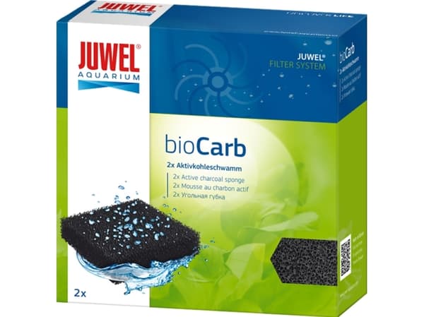 JUWEL bioCarb L (6.0/Standard) - hiilisieni akvaariosuodattimiin - 2 kpl.