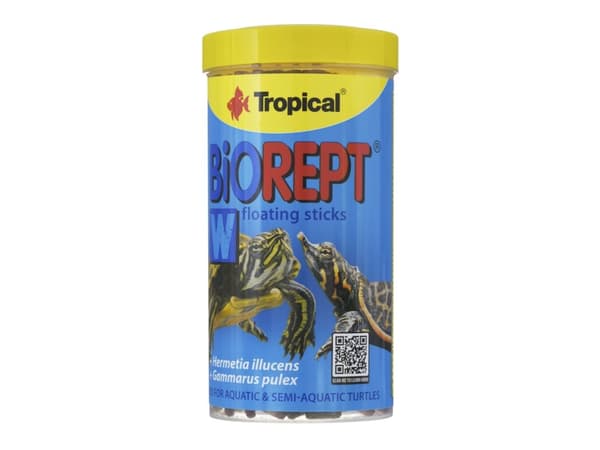 Tropical Biorept W, Akvariumfisk, Torr fiskmat, Kompakt, Vitamin A, Vitamin C, Vitamin D3, Vitamin E, Koppar, Kopparsulfat, Jod, Strykjärn, Molybdenu