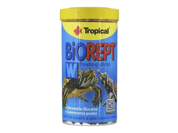 Tropical Biorept W, Akvariumfisk, Torr fiskmat, Kompakt, Vitamin A, Vitamin C, Vitamin D3, Vitamin E, Koppar, Kopparsulfat, Jod, Strykjärn, Molybdenu
