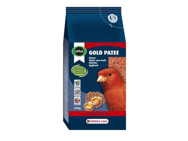 Versele-Laga 250g GULL PATEE EGGMAT TIL RØDE KANARIER
