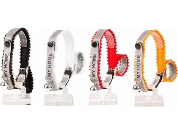 DUVO + DUVO + "MY HOME" CAT COLLAR WITH ADDRESS BAG MIX 20-30cm/10mm 11163