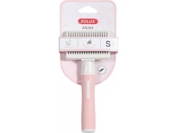 ZOLUX ANAH Small brush with retractable needles for cats