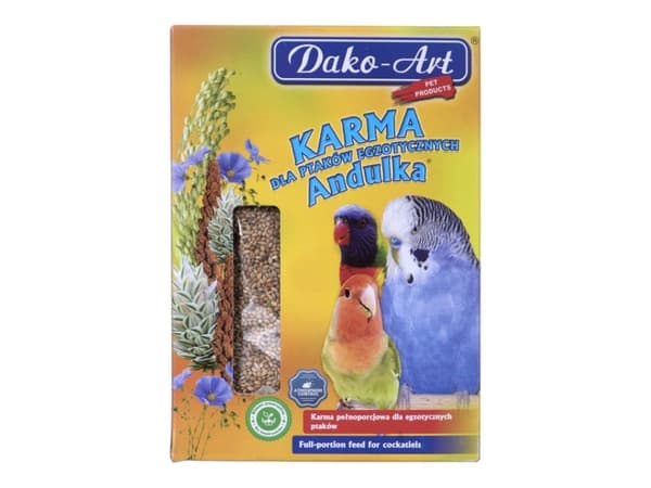 Dako-Art 500g ANDULKA mat FOR EKSOTISKE MENNESKER
