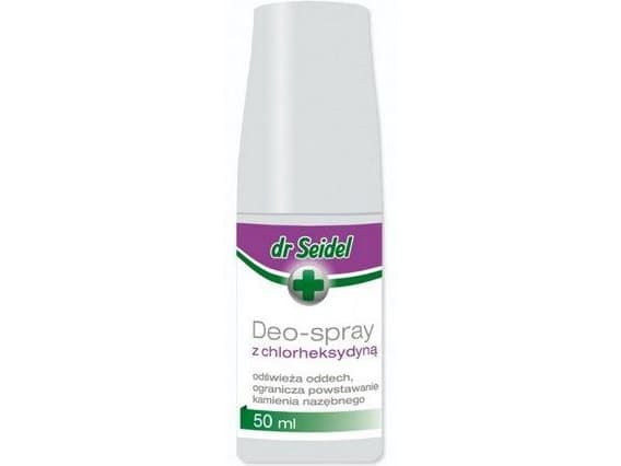 Dr Seidel DeoSpray med klorhexidin för munvård 50ml CDON