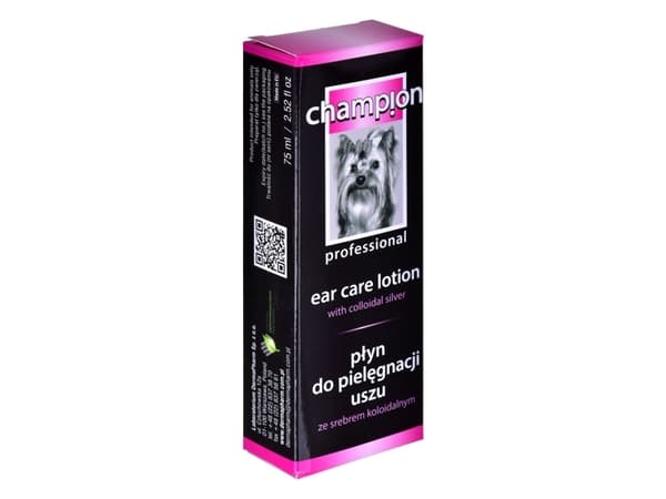 Champion PŁYN DO USZU 75ml ze srebrem koloidalnym