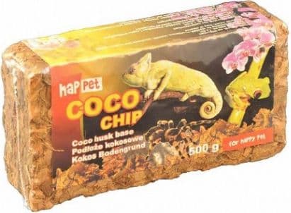 HAPPET Kokosnøttterningbrikker 500g
