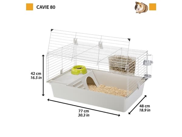 Ferplast CAVIE CAGE 80, 77x48x42 cm