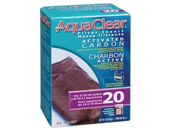 Hagen AQUA CLEAR WKŁAD MINI/20 WĘGIEL