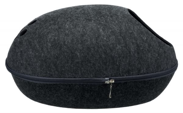 Trixie Liva hule, felt, 40 × 24 × 47 cm, anthracite
