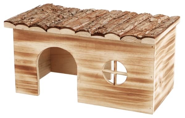 Trixie Grete Natural Living house, brændt træ, 35×18×20 cm