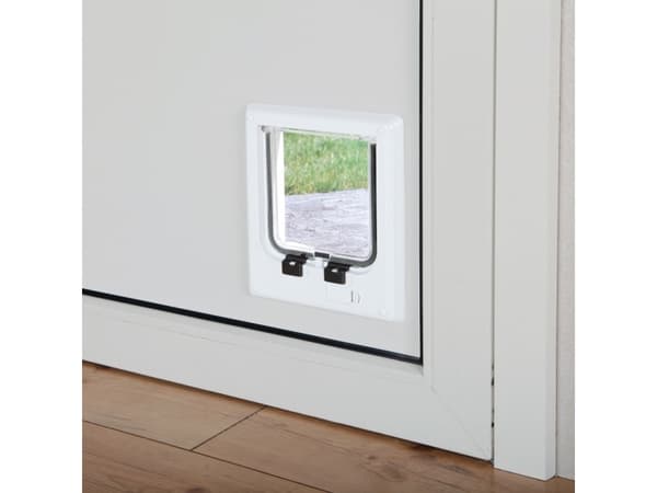 TRIXIE 3869, Hvit, Klaff, Plast, Katt, Batteri, 1 cm