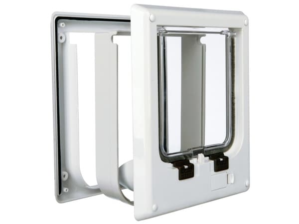 TRIXIE 3869, Hvit, Klaff, Plast, Katt, Batteri, 1 cm