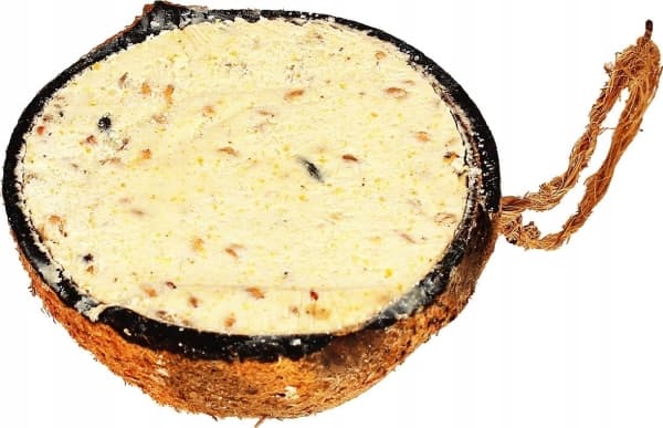Garden&amp;Fun Fettfoder för frilevande fåglar i kokosnötshalva, 200 g