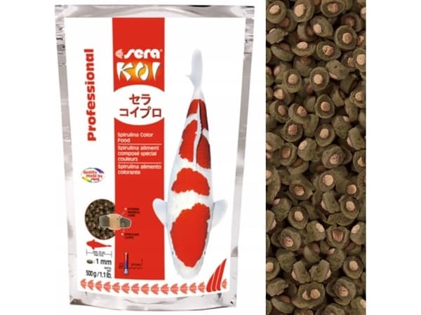 Koi Professional Spirulina Color Food 500 g - professionell mat