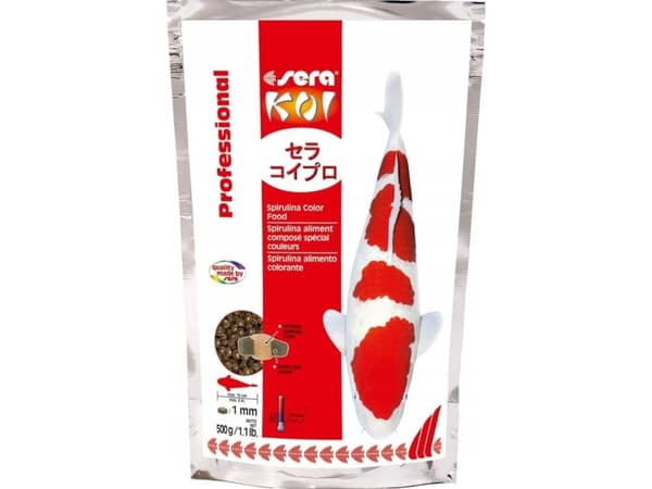 Koi Professional Spirulina Color Food 500 g - professionell mat